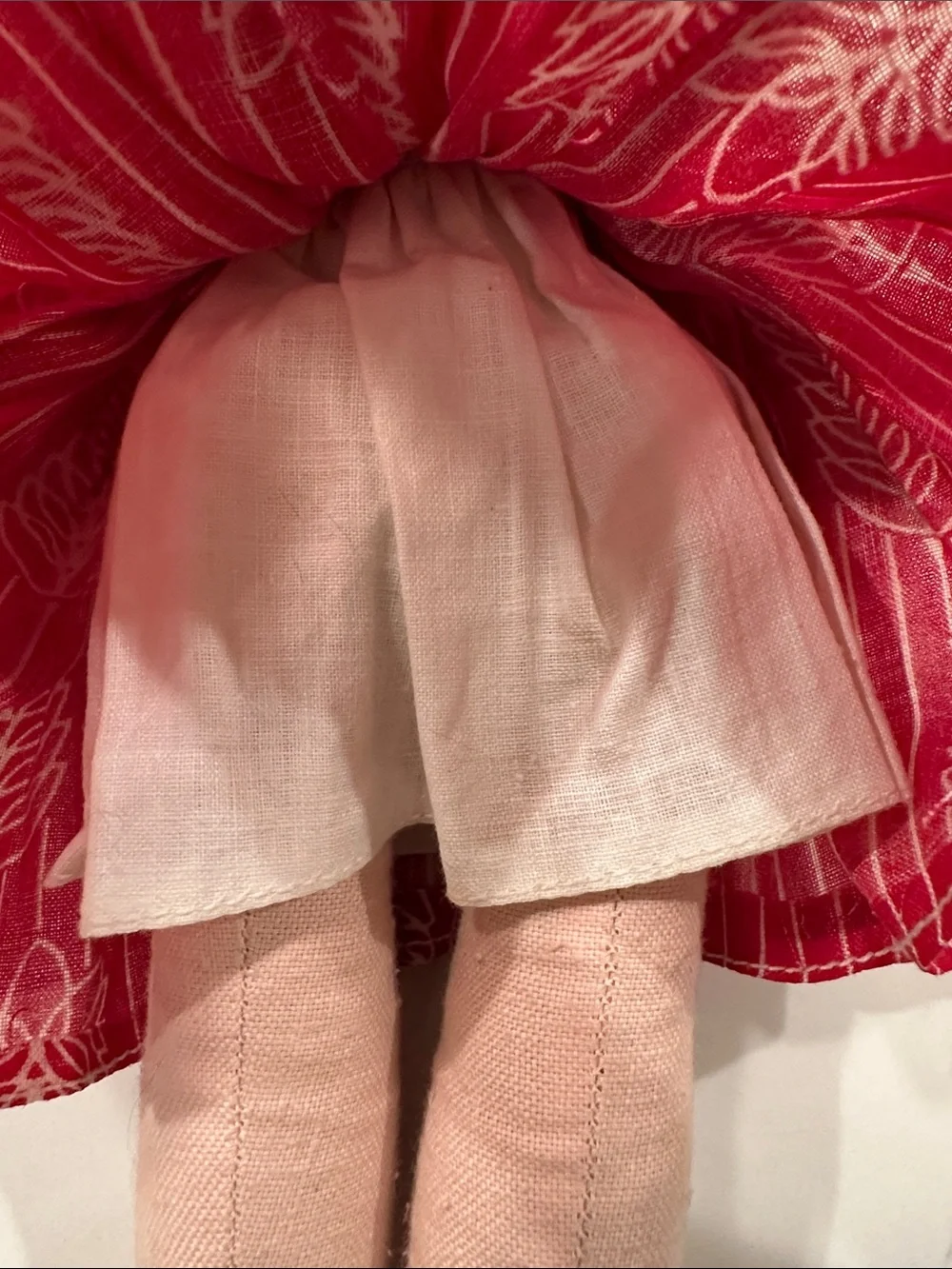 Handmade Midcentury Polish Folk Doll
